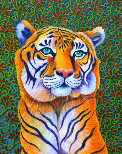 Tiger, 2018 by Jane Tattersfield